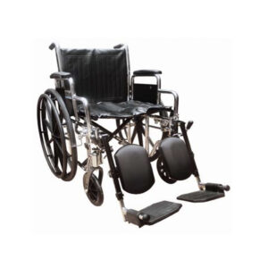 Silla de ruedas sobrepeso, c/asiento de 20” con elevapiernas, estructura de acero, Drive