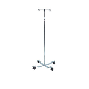 Portasuero en barra de acero cromado c/2 ganchos, Drive