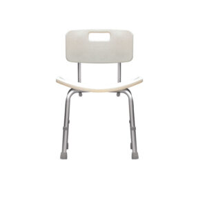Silla de ducha c/estructura de acero aluminio desmontable, Medical Store