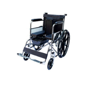 Silla de ruedas c/cómodo y asiento de 18", Medical Store