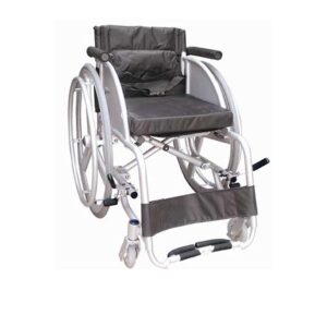 Silla de ruedas deportiva c/asiento de 14”, rines de aluminio, Medical Store