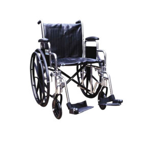 Silla de ruedas sobrepeso, c/asiento de 20”, estructura de acero, Drive