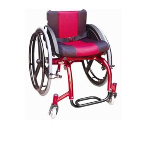 Silla de ruedas deportiva c/asiento de 14”, rines de aluminio, Medical Store