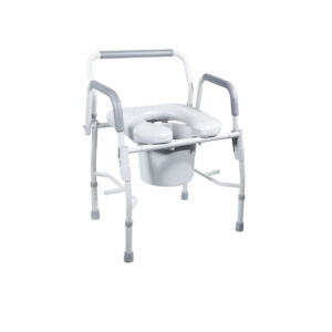 Cómodo de 18" c/estructura de acero esmaltado, tapizado en vinyl, Drive