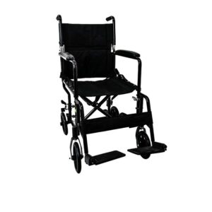 Silla de ruedas traslado c/asiento de 18", ruedas de 8x1 Eko Mobility