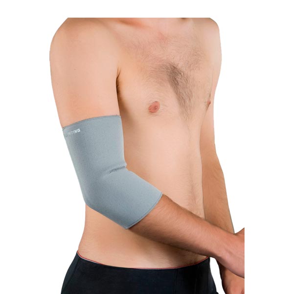 Ortopedia blanda, línea sport, codera en airprene, Blunding