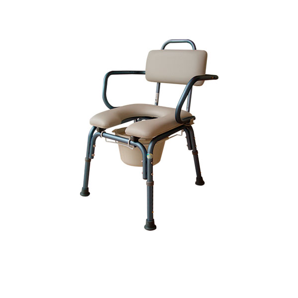 Silla comodo para ducha acojinada de lujo de aluminio, Reactiv