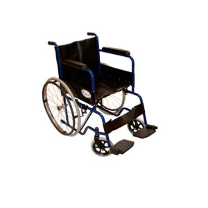 Silla de ruedas económica Activ2 c/brazos y descansapies fijos, Reactiv