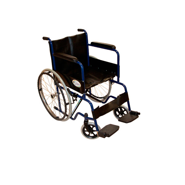 Silla de ruedas económica Activ2 c/brazos y descansapies fijos, Reactiv