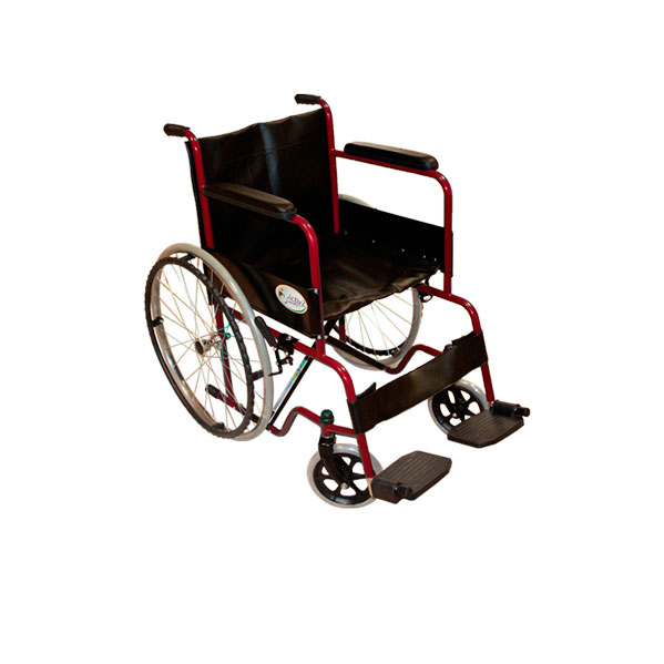 Silla de ruedas económica Activ2 c/brazos y descansapies fijos, Reactiv - Image 3