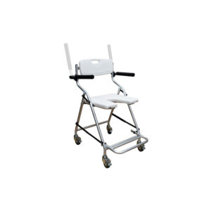 Banco de Ducha Perineal con Ruedas y Descansabrazos Abatibles, Eko Mobility