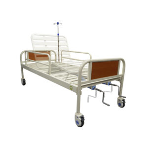 Cama Manual Basica con Piecera y Cabecera Imitacion Madera, Eko Mobility