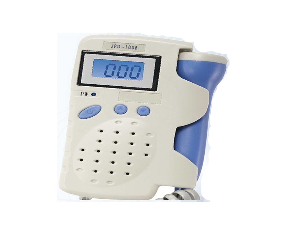 Doppler Fetal Portátil con Pantalla LCD Azul 2.5 MHz, Homecare
