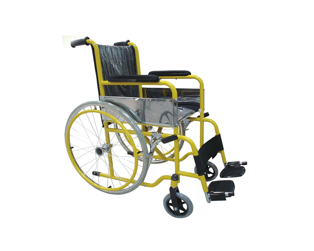 Silla de Ruedas Infantil Karma, esmaltada color Amarillo, Mobicare