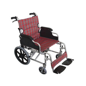Silla de Ruedas de Traslado de Lujo de Aluminio, Mobicare