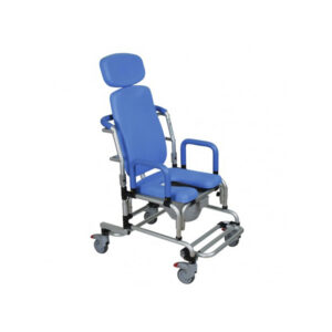 Shampoo Chair Comodo Ducha con Respaldo Reclinable Cabecera y Ruedas, ReActiv