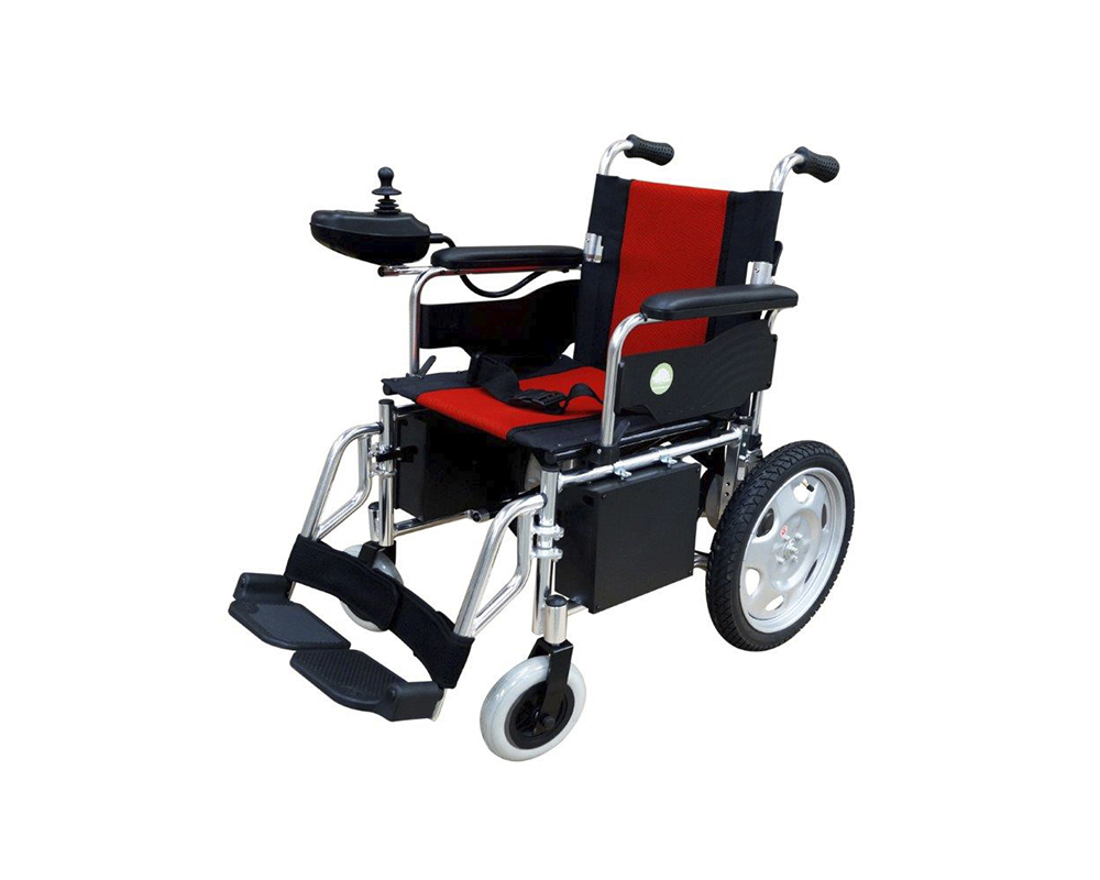 Silla de Ruedas Eléctrica de 19" con Chasis Plegable de Aluminio, Eko Mobility